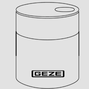 6 Уплътнителна смес GEZE за подови автомати
